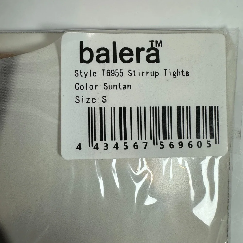 Balera Dancewear‎ Adult Stirrup Tights Style T6955 Small  Suntan